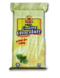 WHITE COOKING CHOCOLATE 250 GM