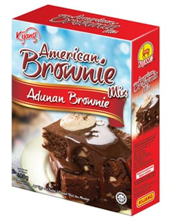 AMERICAN BROWNIE MIX 400 GM